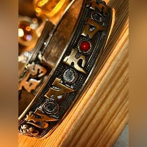 Vintage Tibetan Healing Mantra Bracelet (Copper)Unisex